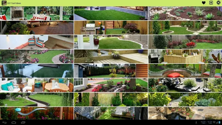 DIY Yard Ideas android App screenshot 1