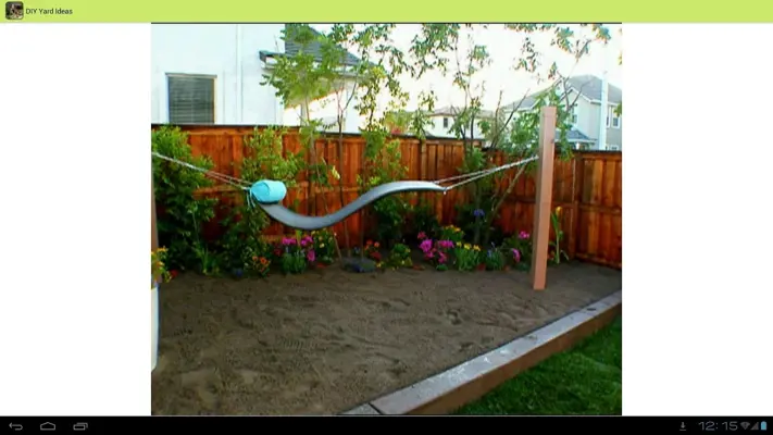 DIY Yard Ideas android App screenshot 2